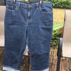 Talbots women’s cropped jeans